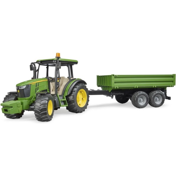 BRUDER traktor John Deere sa kiper prikolico 02108