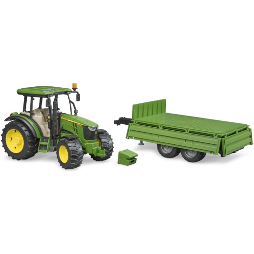 BRUDER traktor John Deere sa kiper prikolico 02108