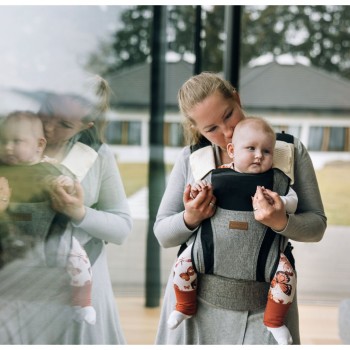 Kenguru SIDE by SIDE 2v1 Gray Black