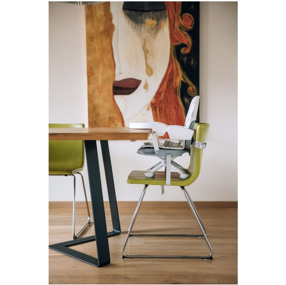 Prenosni stolček za hranjenje LEVI Zig Zag