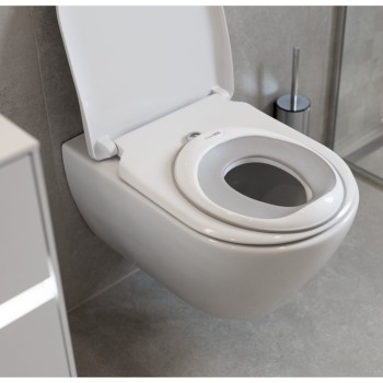 Nastavek za WC white/gray