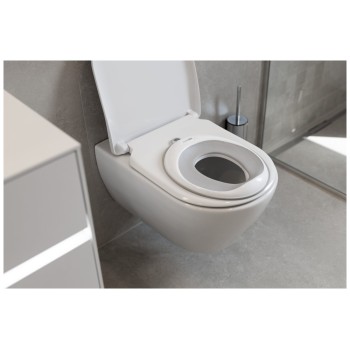 Nastavek za WC white/gray