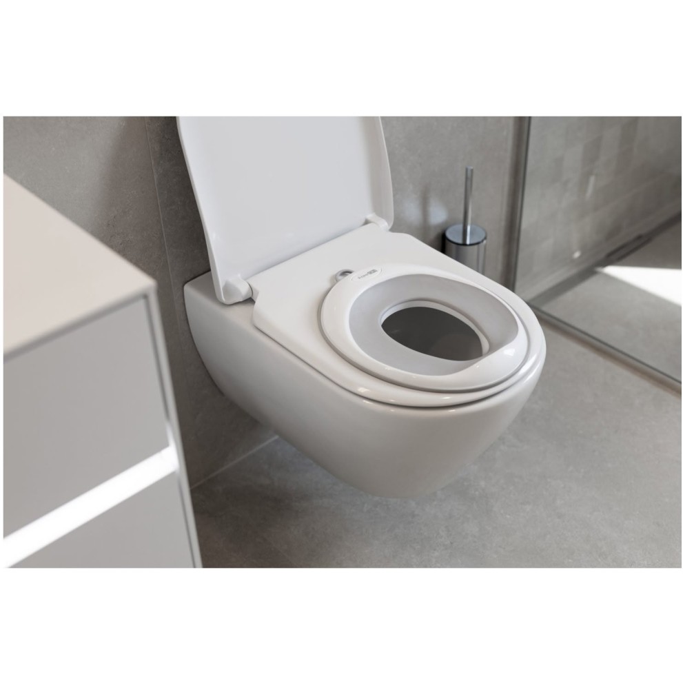 Nastavek za WC white/gray