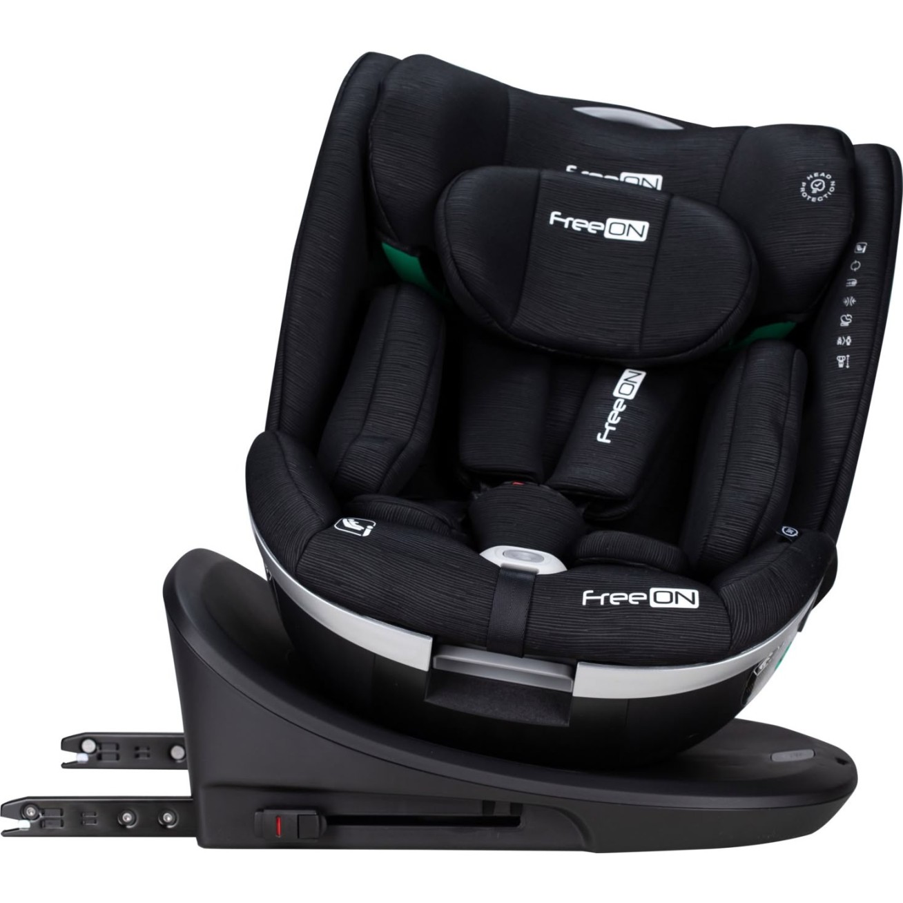 Avtosedež i-Size Opal Black 40-150 cm