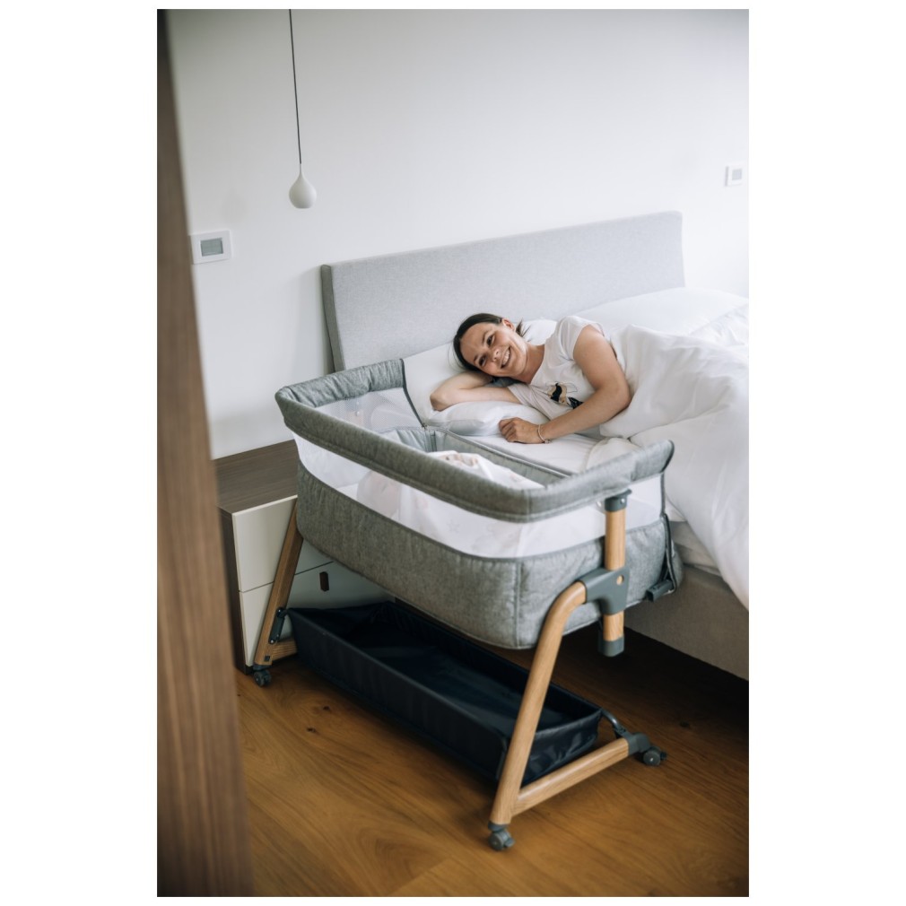 Obposteljna posteljica BLISS s predalom grey Obposteljna posteljica BLISS s predalom grey