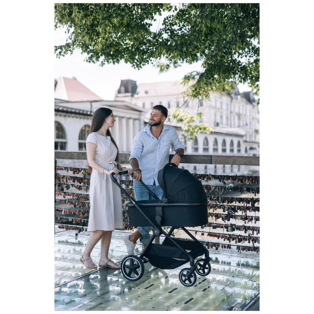 Kolica 3u1 ZACK Black