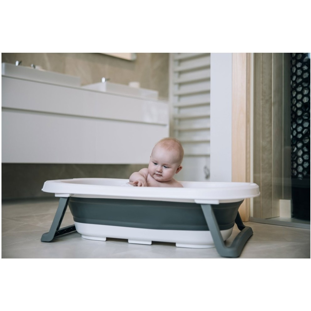 Zložljiva banjica za dojenćka FreeOn Grey