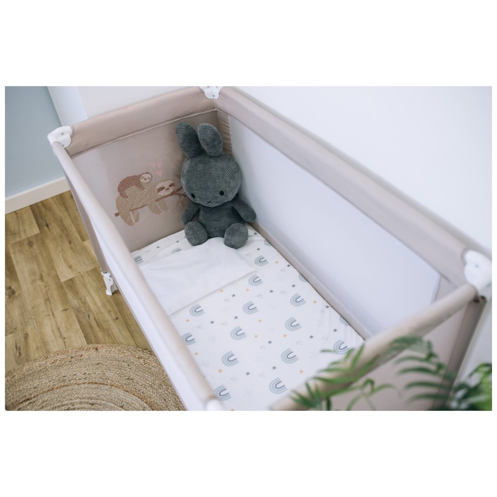 Prijenosni krevetić Love Beige