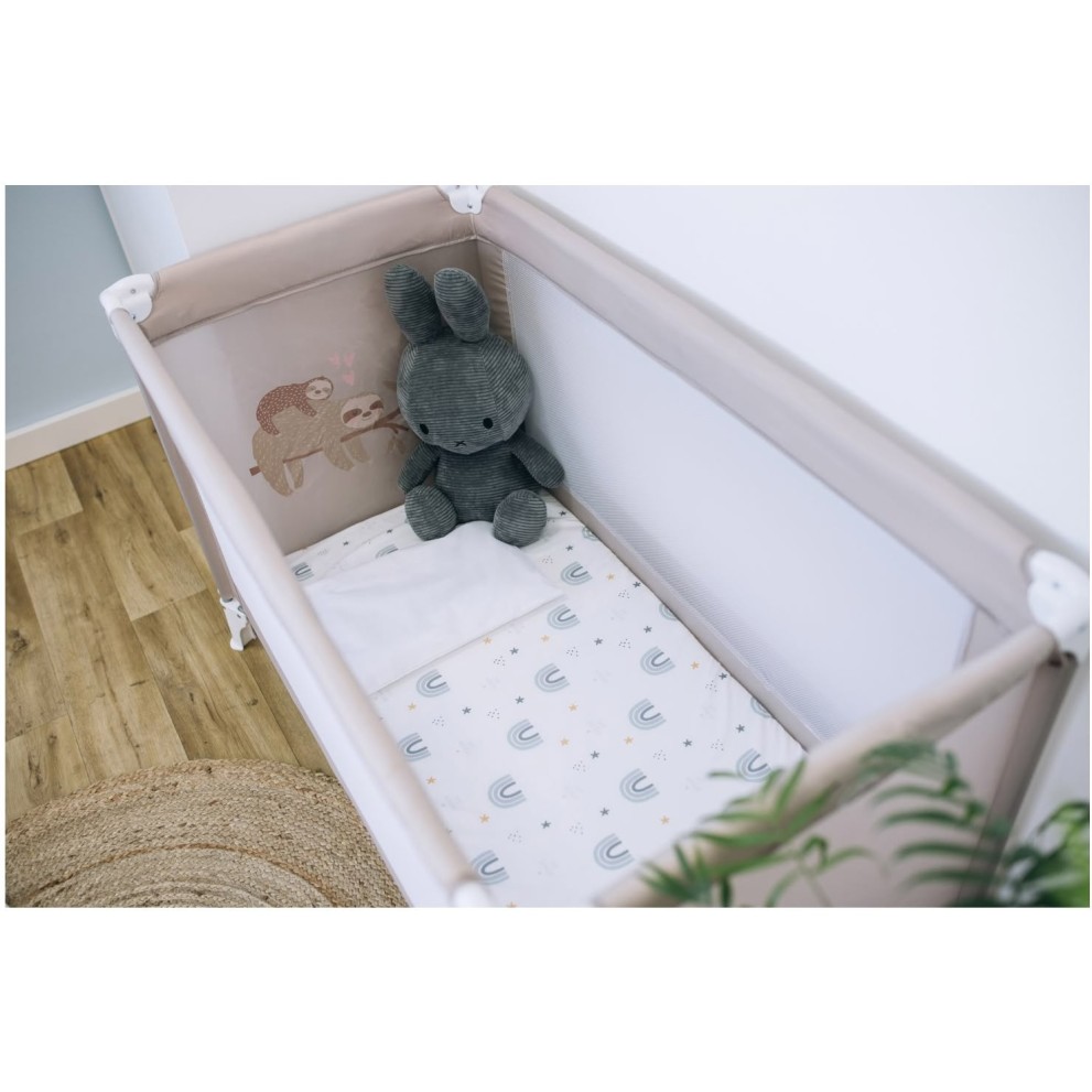 Prijenosni krevetić Love Beige