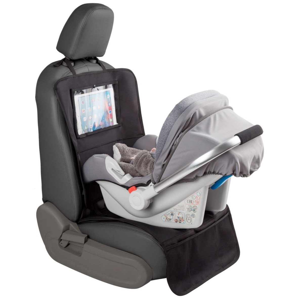 Zaščita za voznikov sedež 3v1