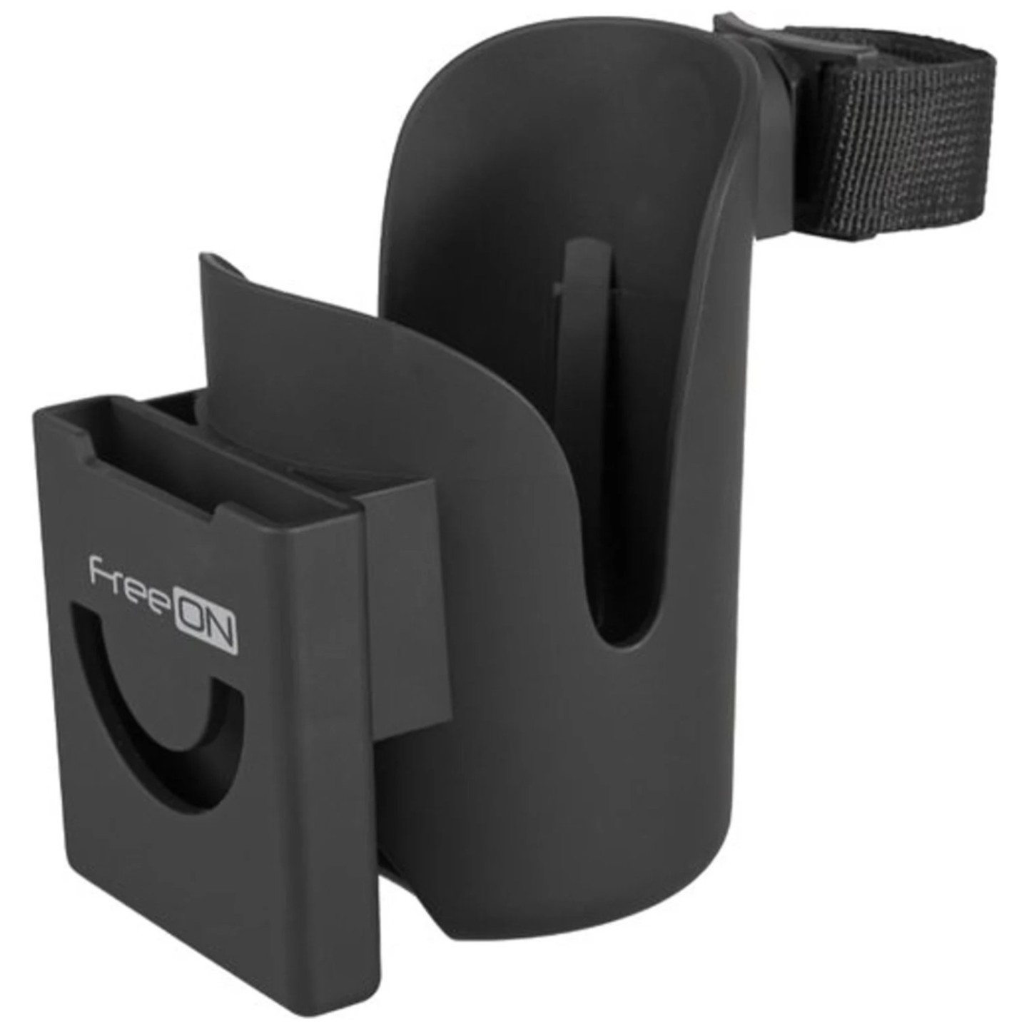 Držalo za stekleničko za voziček in mobitel black Držalo za stekleničko za voziček in mobitel black