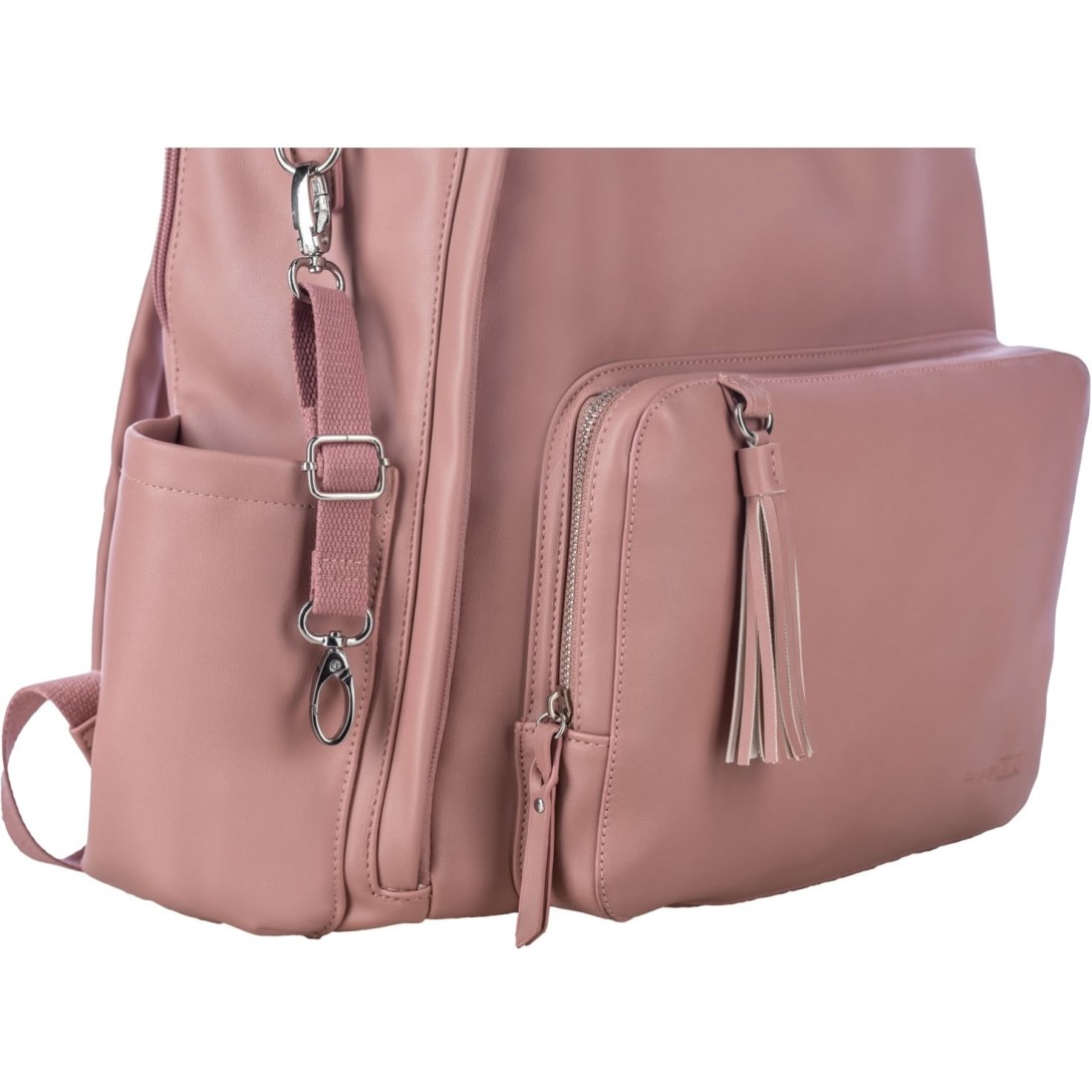 Torba za pripomočke previjalni nahrbtnik Glamour Dusty Pink