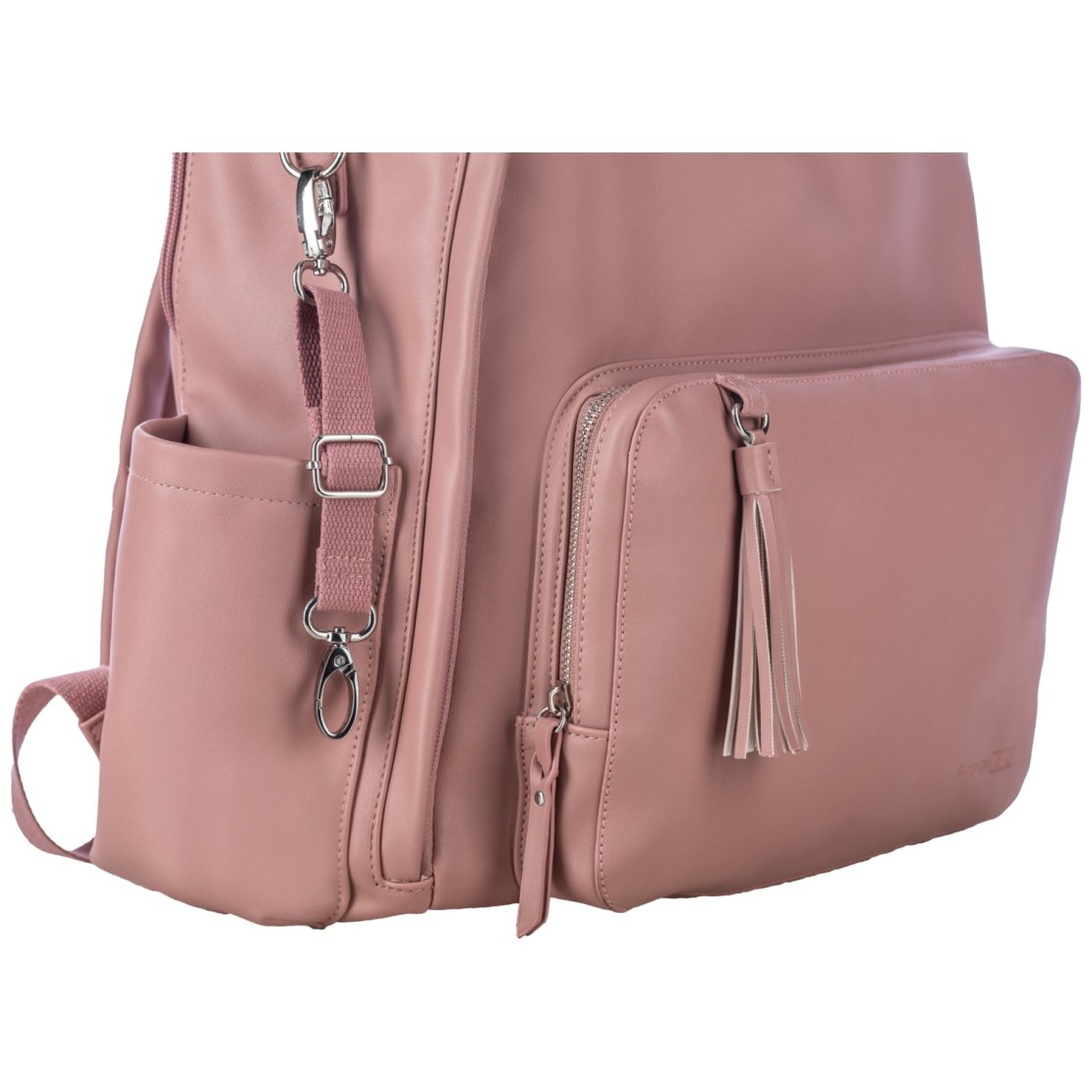 Torba za pripomočke previjalni nahrbtnik Glamour Dusty Pink