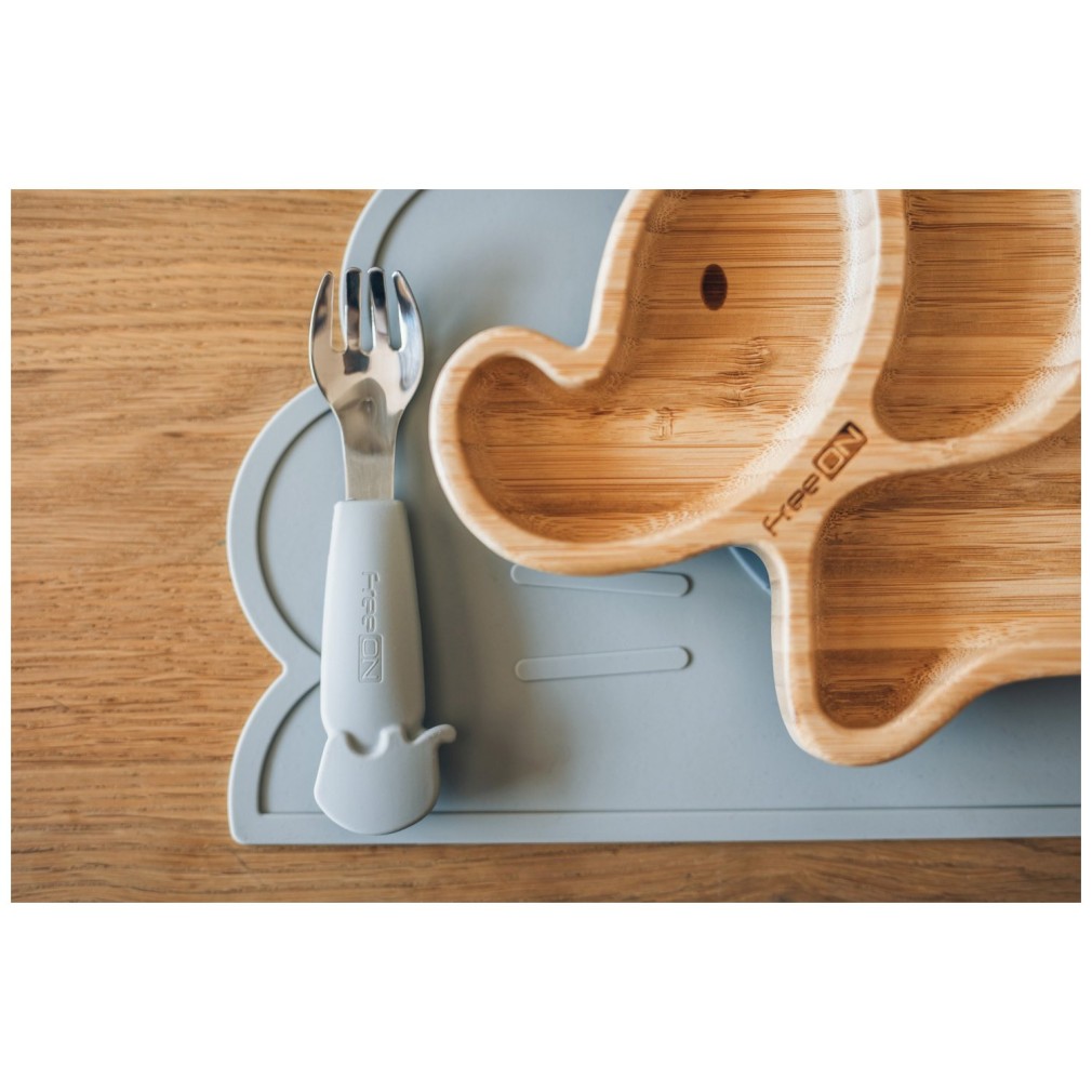 Jedilni pribor iz nerjavečega jekla Grey