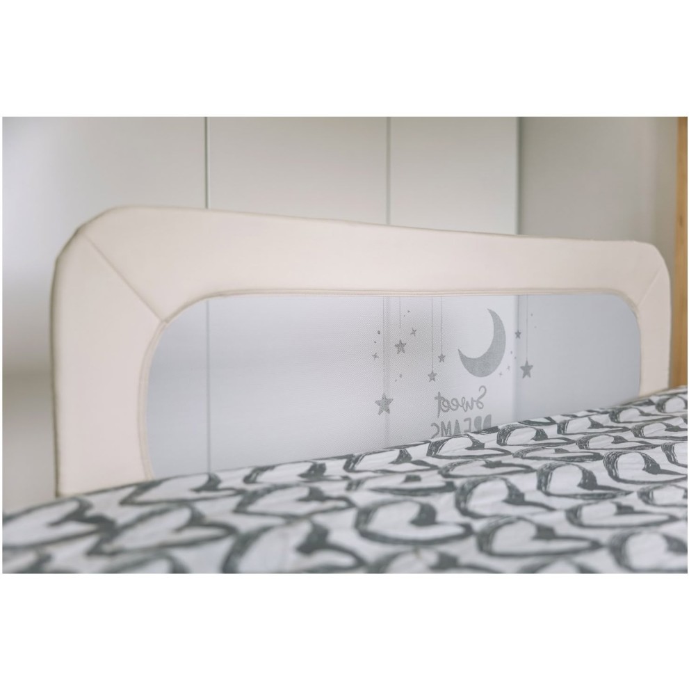 Ograja za posteljo Beige