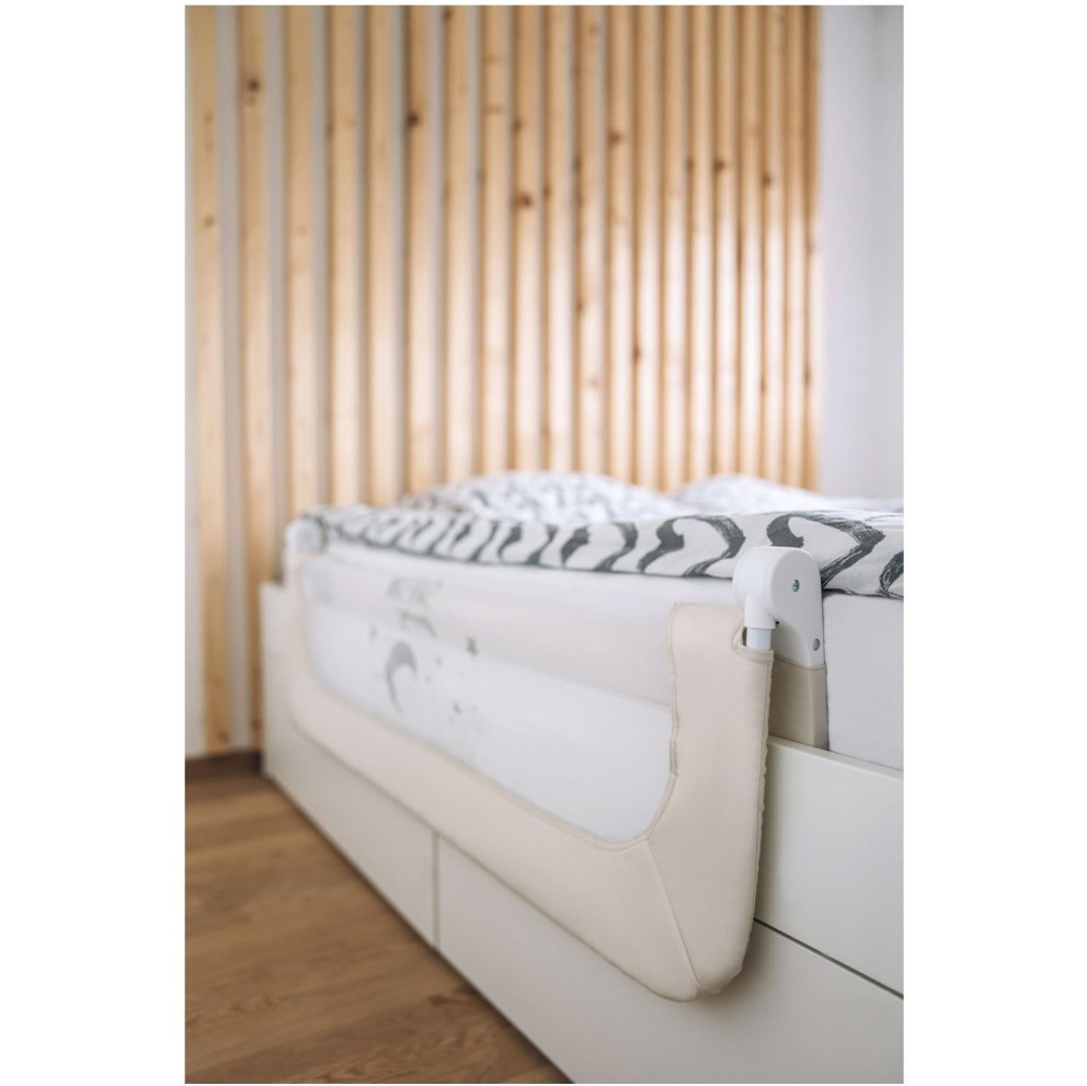 Ograja za posteljo Beige