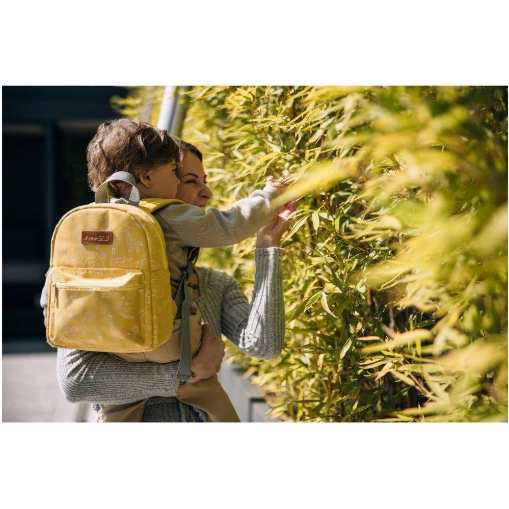 Nahrbtniki za vrtec Small animals yellow