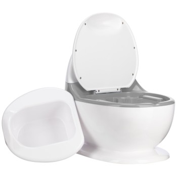 Glasbena kahlica MINI TOILET z zvokom vode white