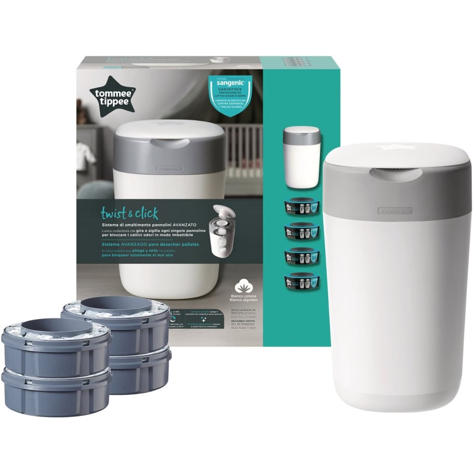 SANGENIC kazeta za foliju s košem Twist&Click početni set (koš + 4 kazete)