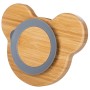 FreeON krožnik bambusov s priseskom koala brown 3 46422