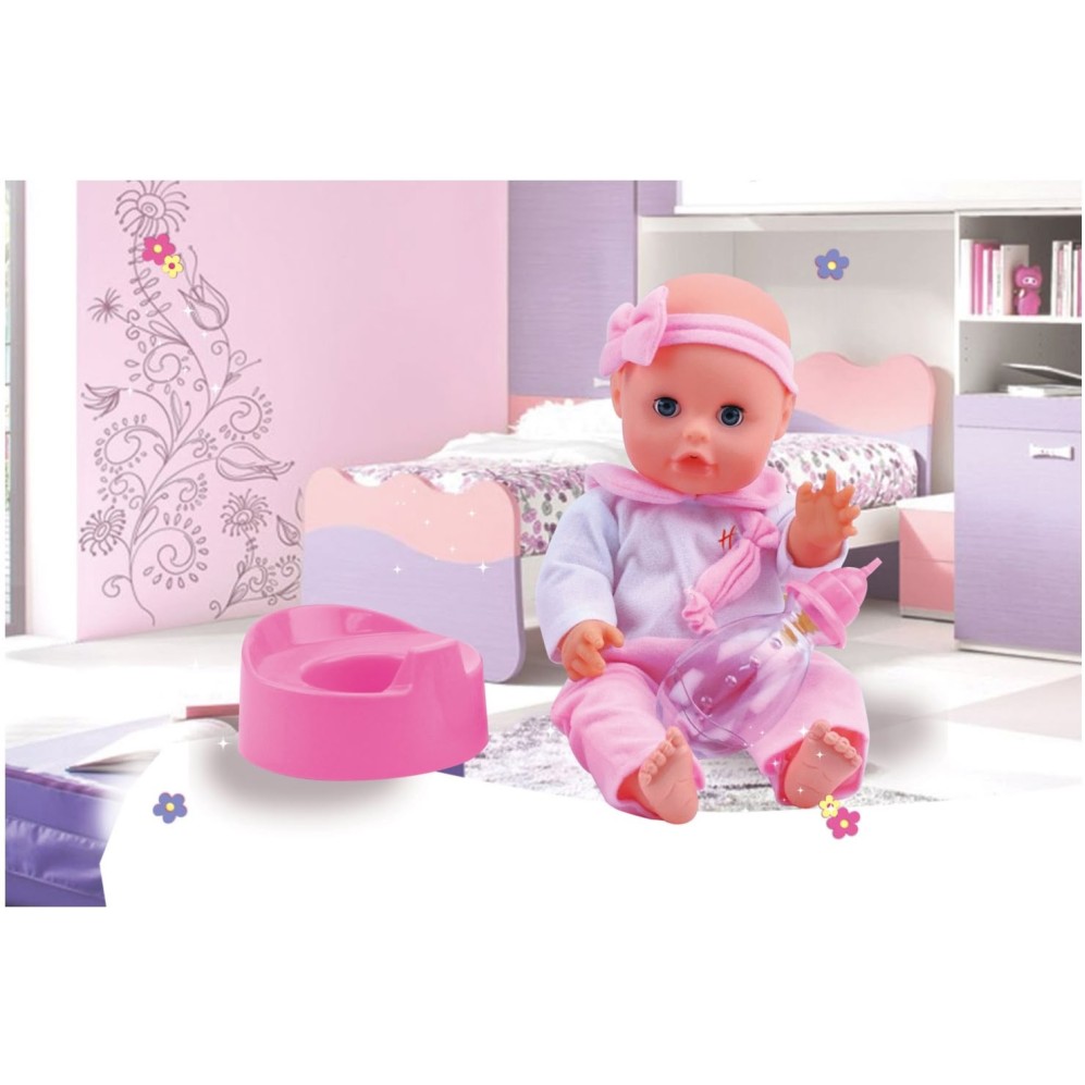 Dimian amore dojenček pije in lula 33cm 98473