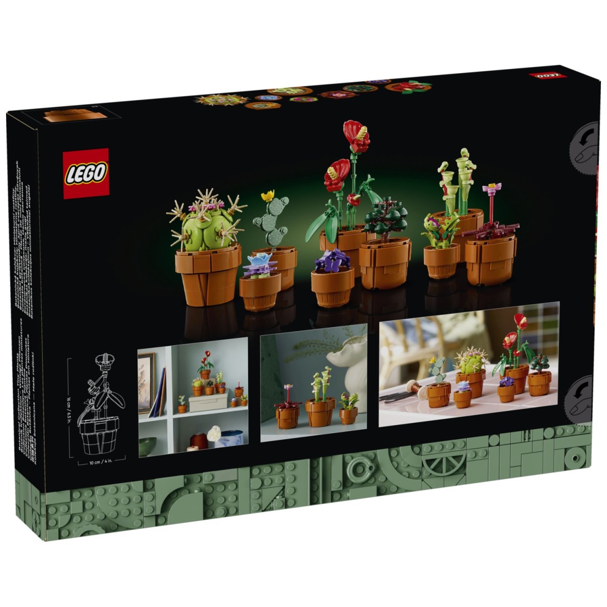 Lego kocke Icons Drobne rastline 10329