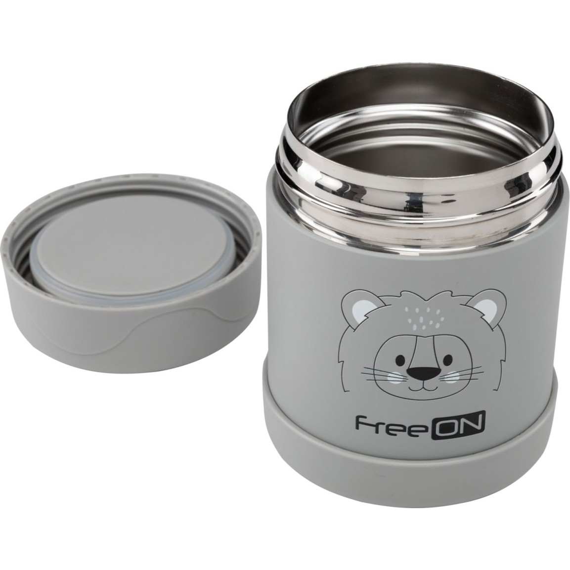 Termo posoda 350 ml lev gray