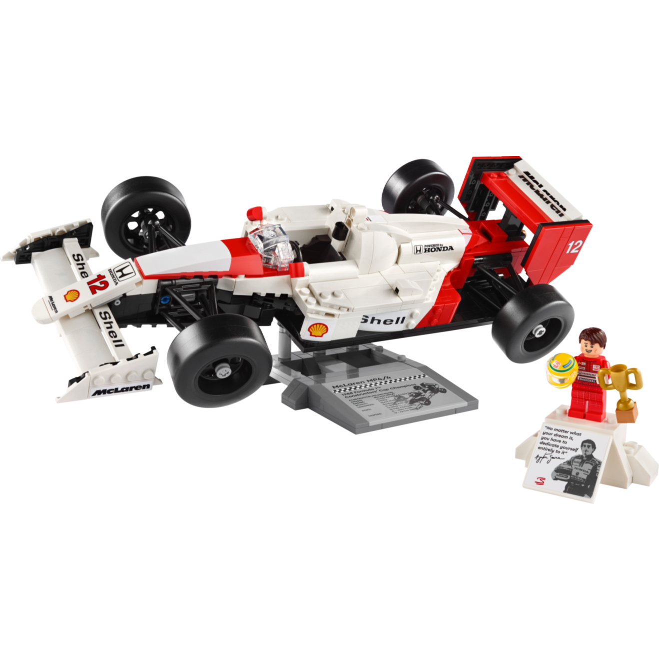 Lego kocke Icons McLaren MP4/4 in Ayrton Senna 10330