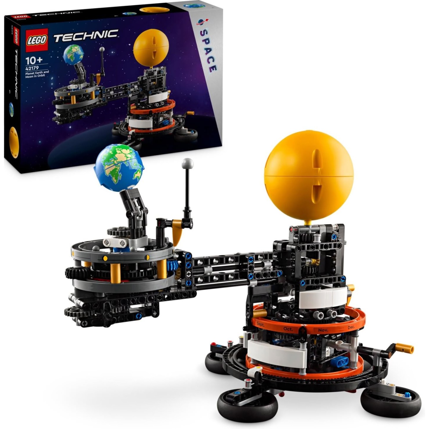 Lego kocke Technic Planet Zemlja in Luna v orbiti 42179
