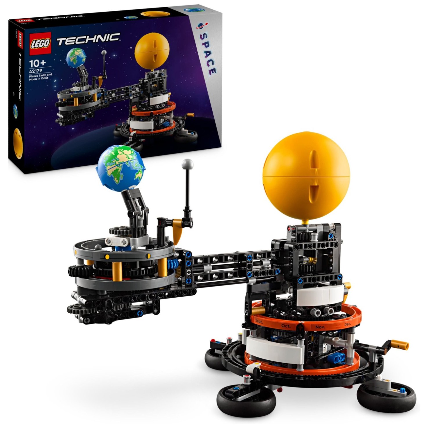 Lego kocke Technic Planet Zemlja in Luna v orbiti 42179