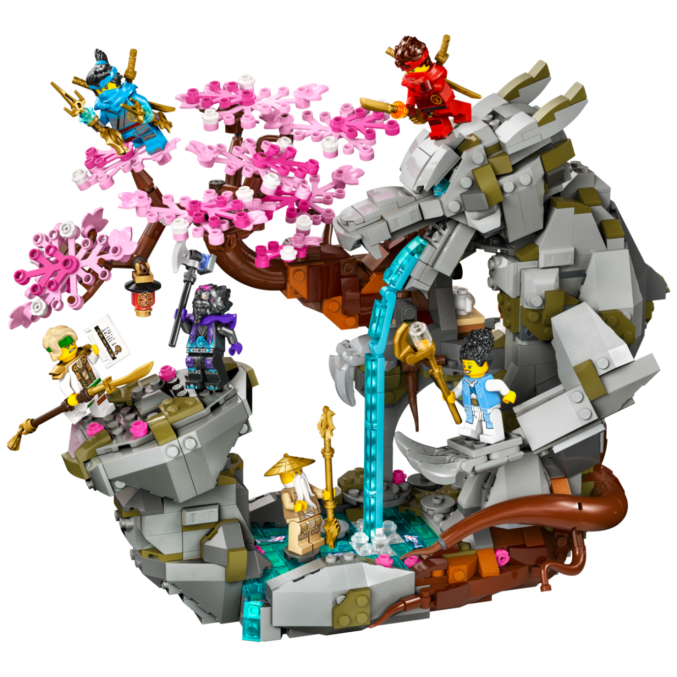 Lego kocke Ninjago Kameno svetište zmaja 71819