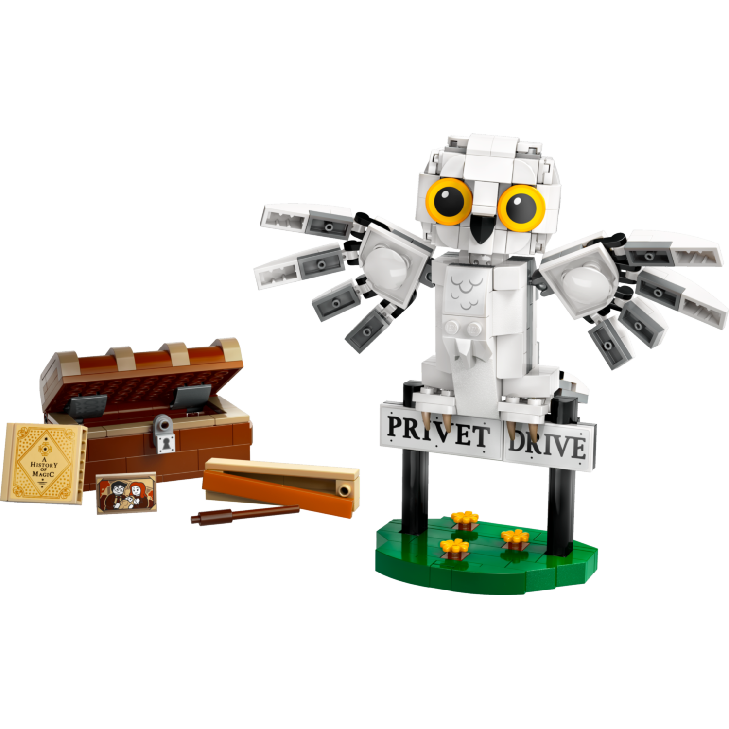 Lego kocke Harry Potter Hedwig Na Rožmarinovi štiri 76425