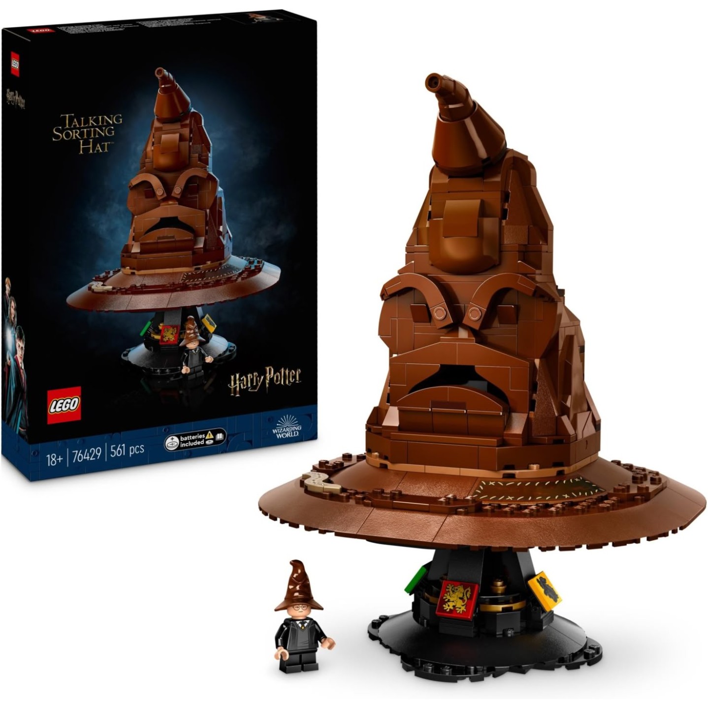 Lego kocke Harry Potter Govoreči klobuk Izbiruh 76429