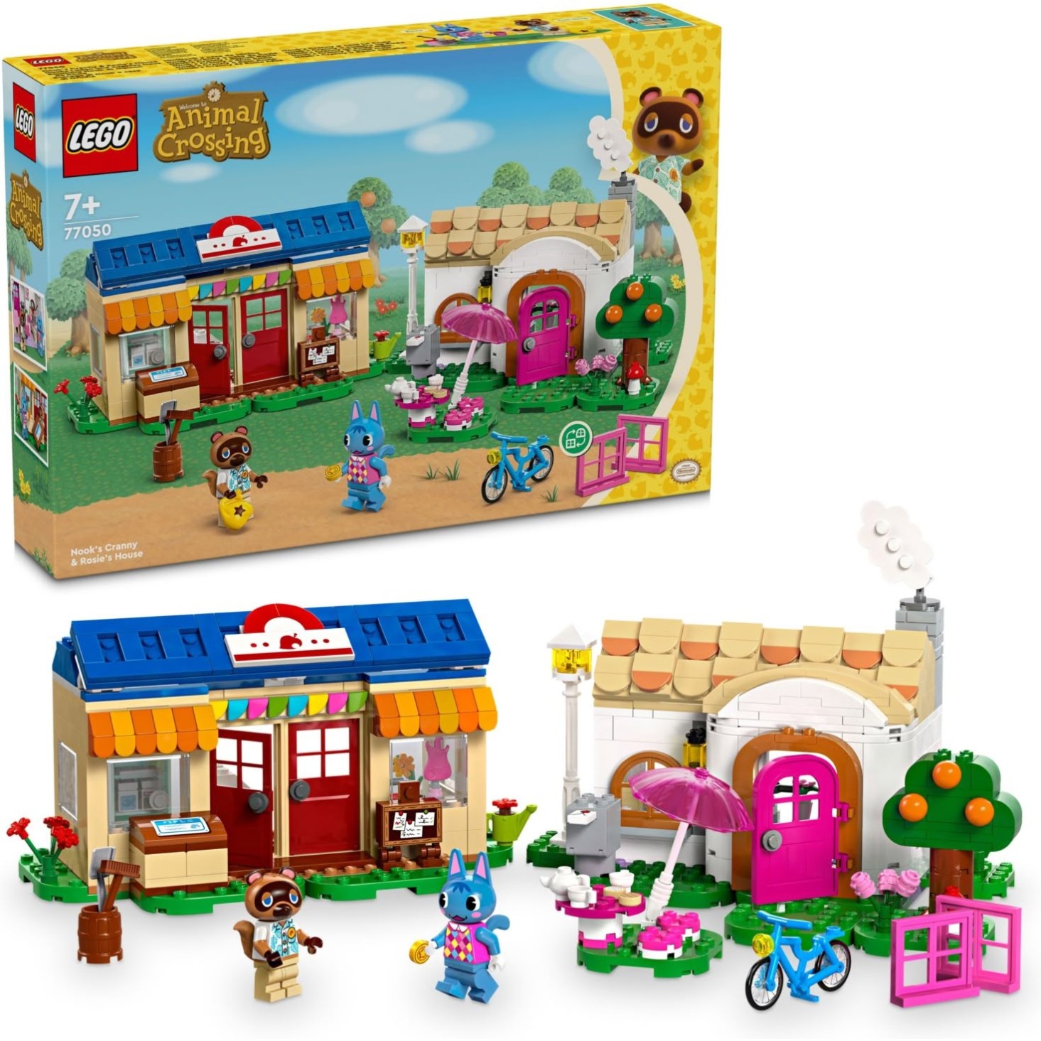 Lego kocke Animal Crossing Nooks Cranny i Rosie u kuću 77050