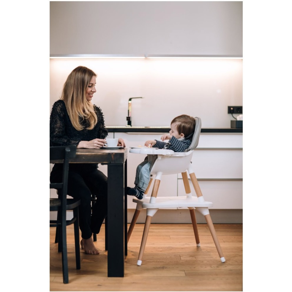 Stol za hranjenje 3v1 EOS White