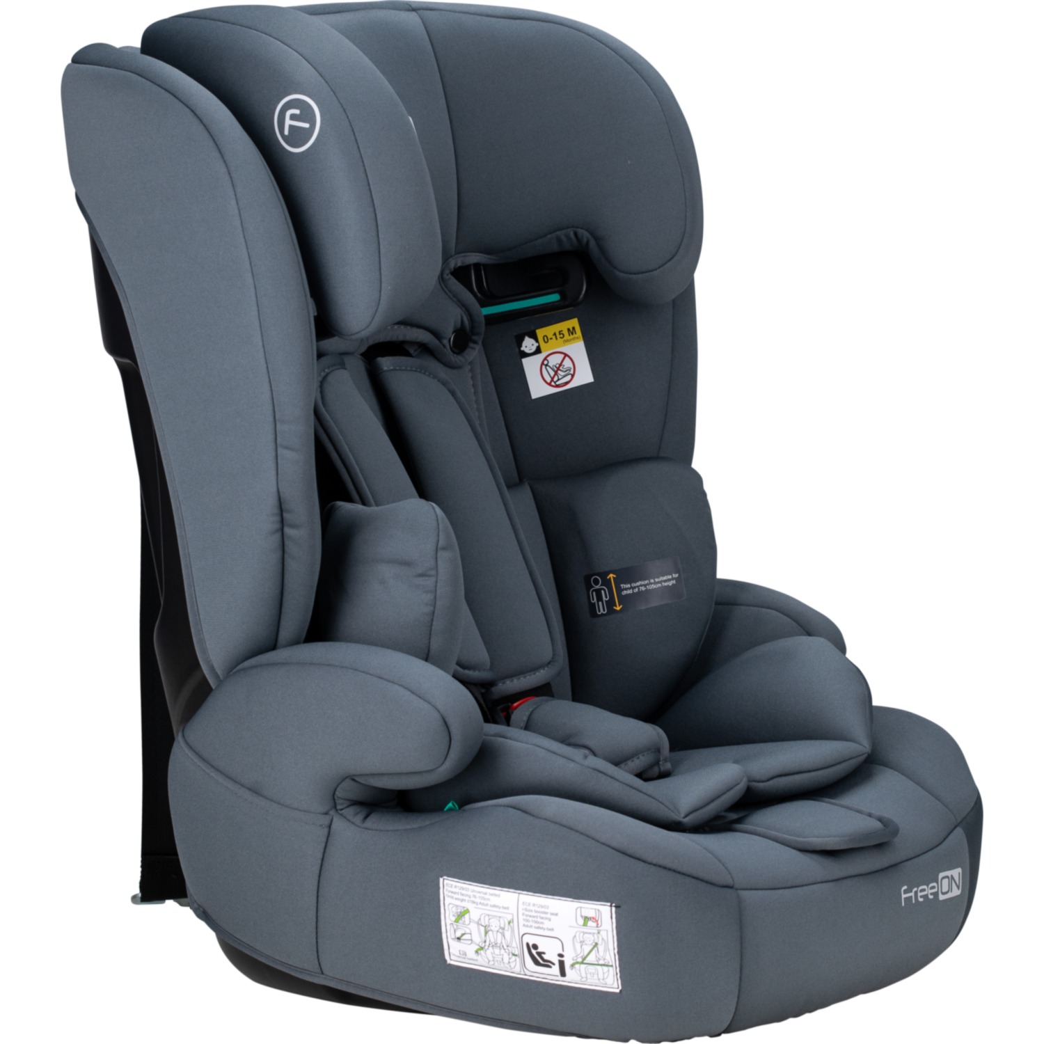 Avtosedež I-Size URAN Gray 76-150 cm