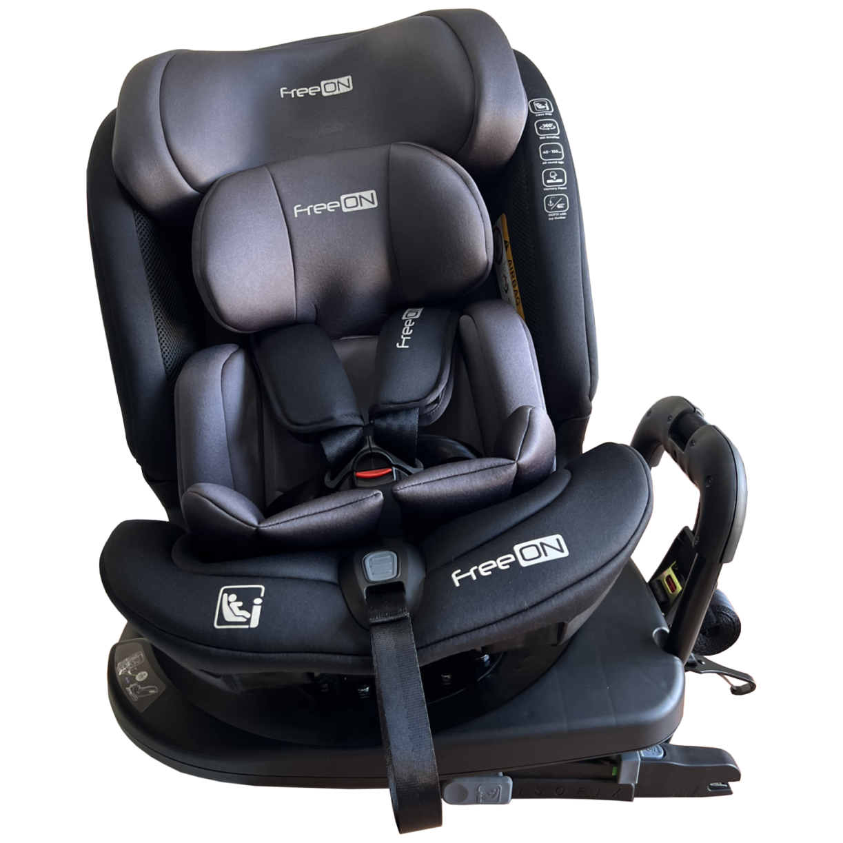 Avtosedež i-Size 360° EPIC Black 40-150 cm