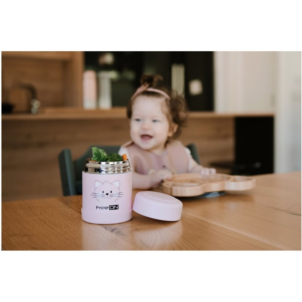 Termo posoda 350 ml muca pink Termo posoda 350 ml muca pink