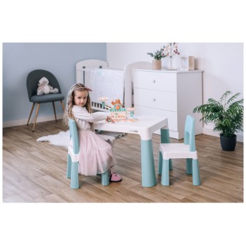 FreeON mizica in dva stola Neo zelena