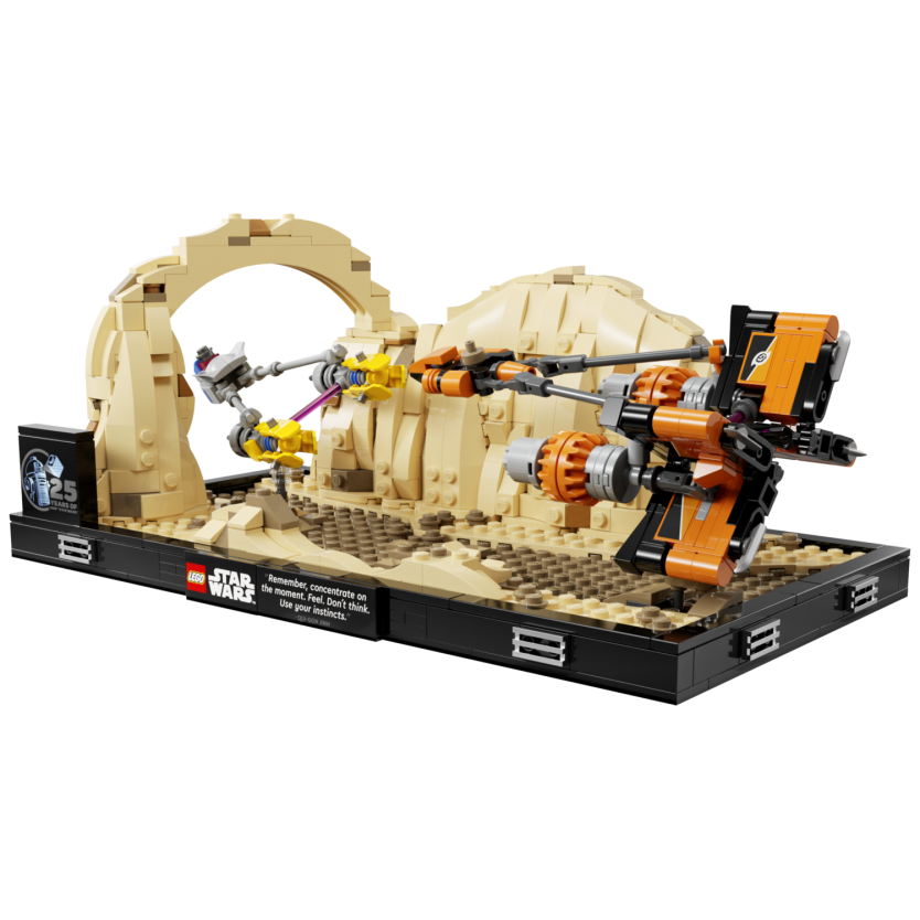 Lego kocke Star Wars Diorama Mos Espa Podrace 75380