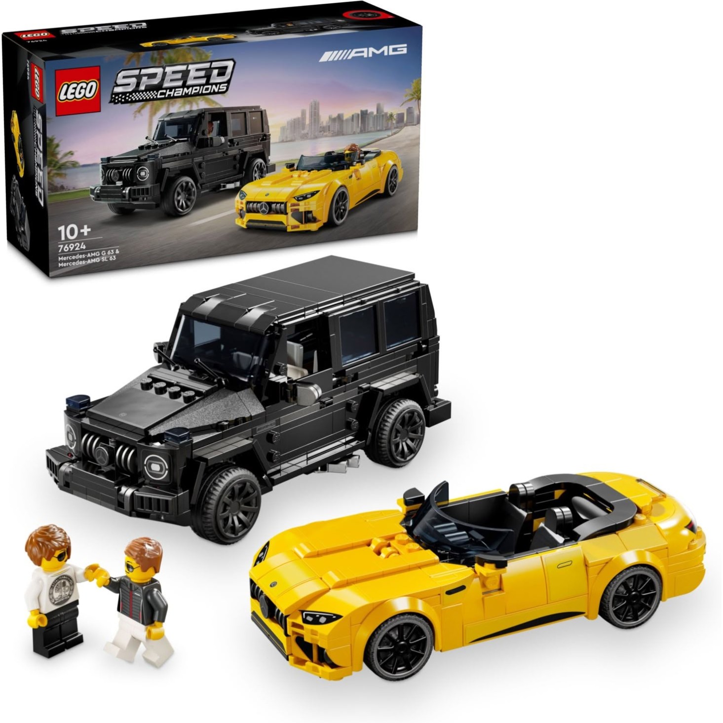Lego kocke Speed Champions Mercedes-AMG G 63 in Mercedes-AMG SL 63 76924