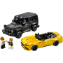 Lego kocke Speed Champions Mercedes-AMG G 63 in Mercedes-AMG SL 63 76924