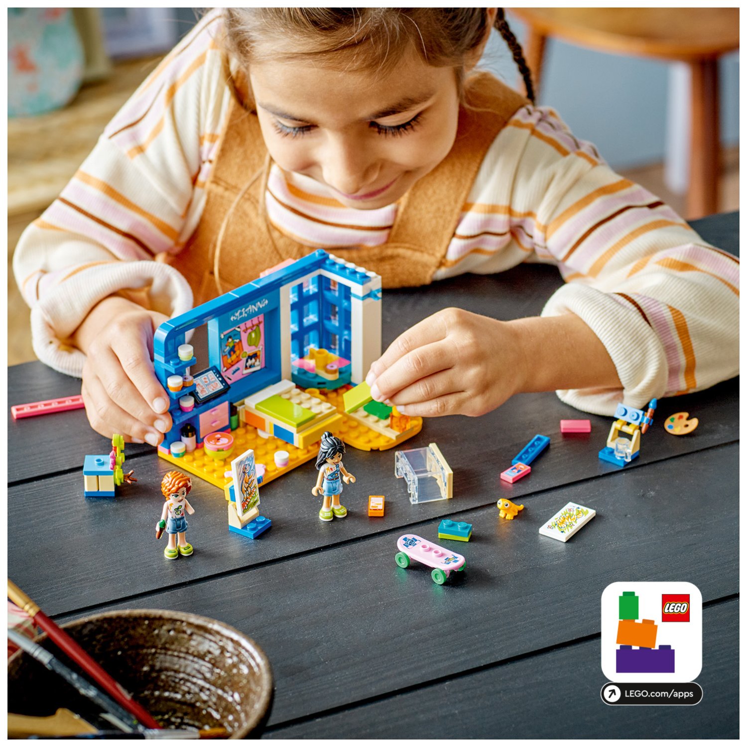 Lego kocke Friends Liannina soba 41739