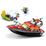 Lego kocke City Gasilski reševalni čoln 60373