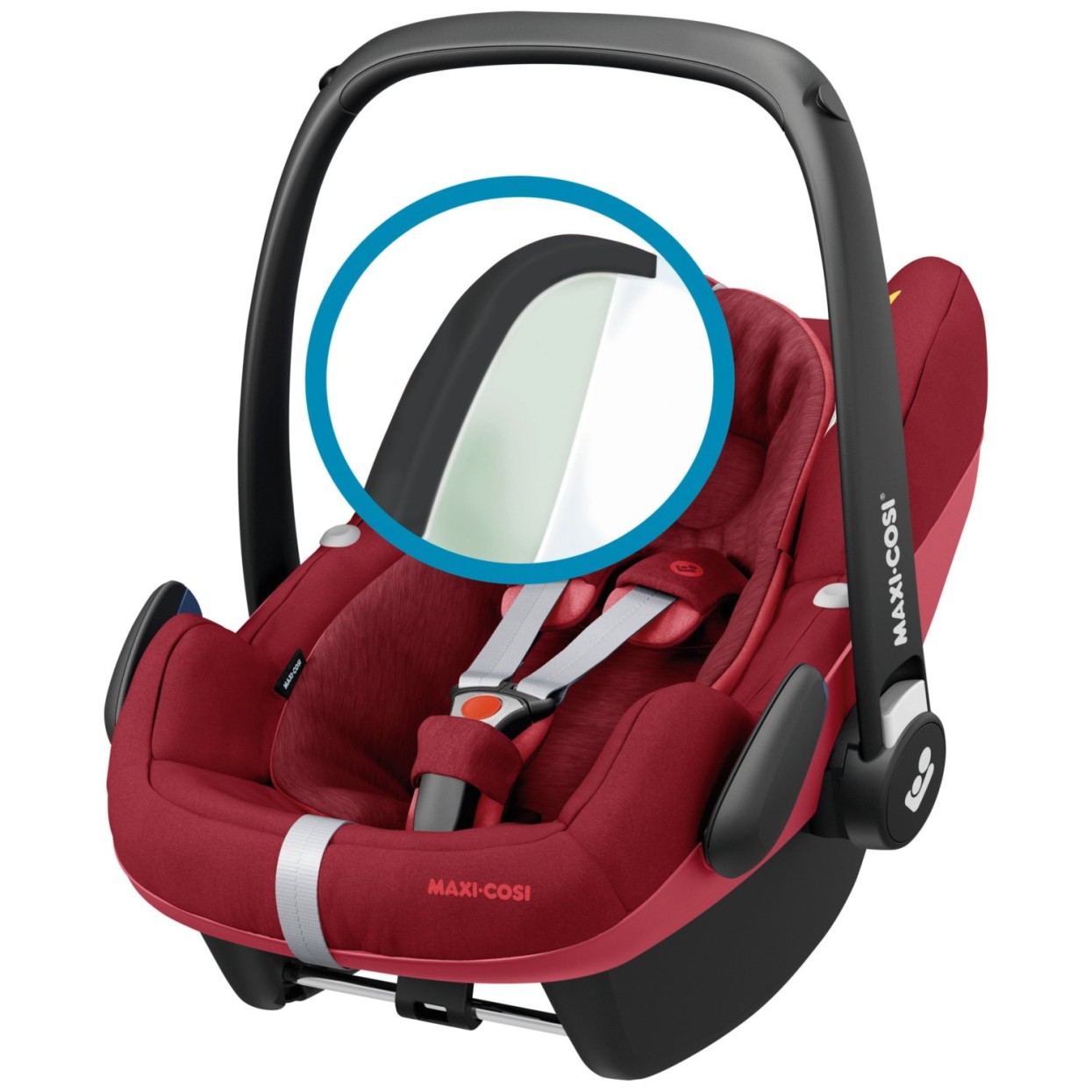 Autosjedalica i-Size PEBBLE PRO Essential Red 40-87 cm Autosjedalica i-Size PEBBLE PRO Essential Red 40-87 cm