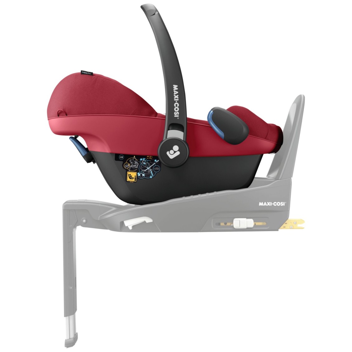 Autosjedalica i-Size PEBBLE PRO Essential Red 40-87 cm Autosjedalica i-Size PEBBLE PRO Essential Red 40-87 cm