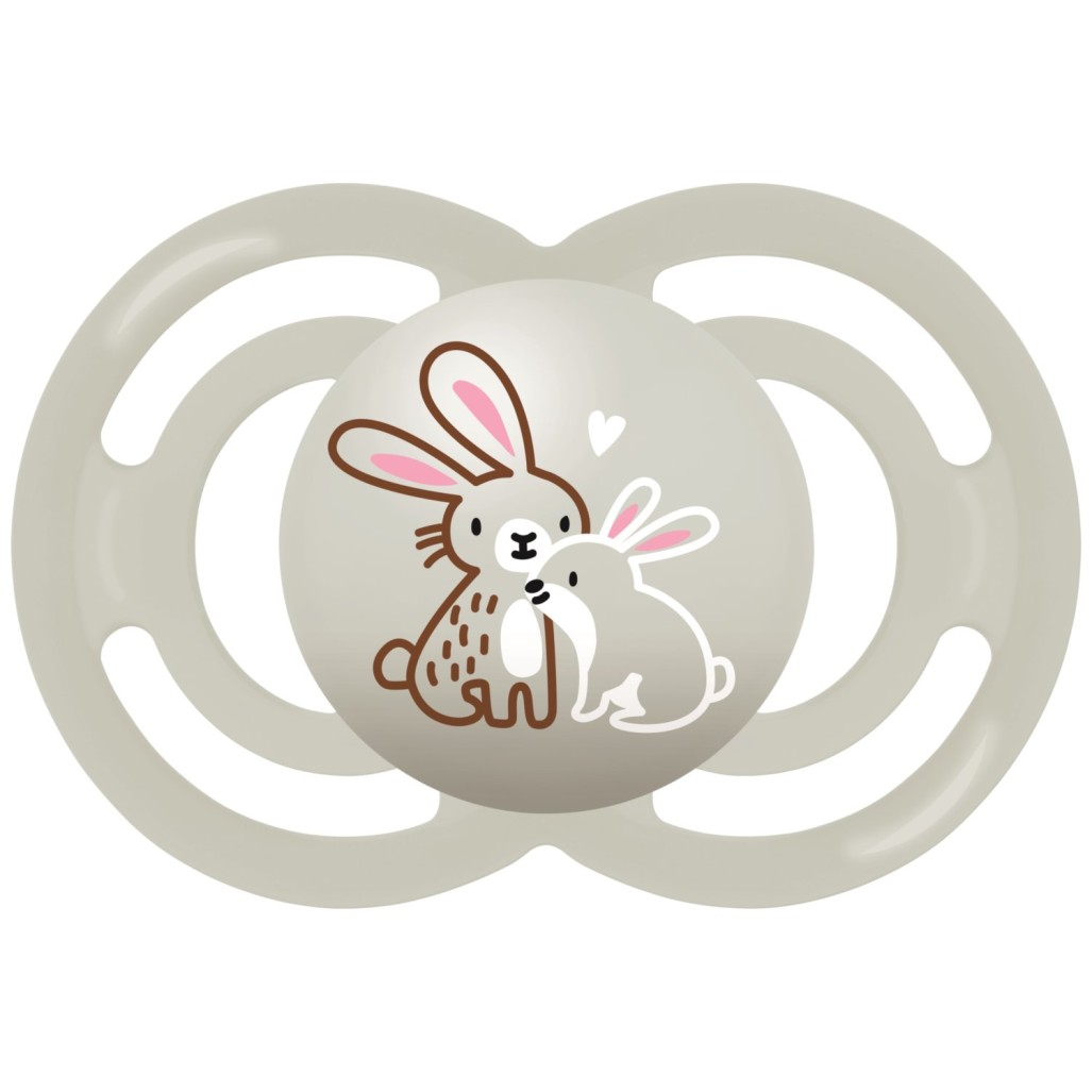 MAM tolažilna duda - silikon Perfect 16+ mes. 1 kos sort 381584