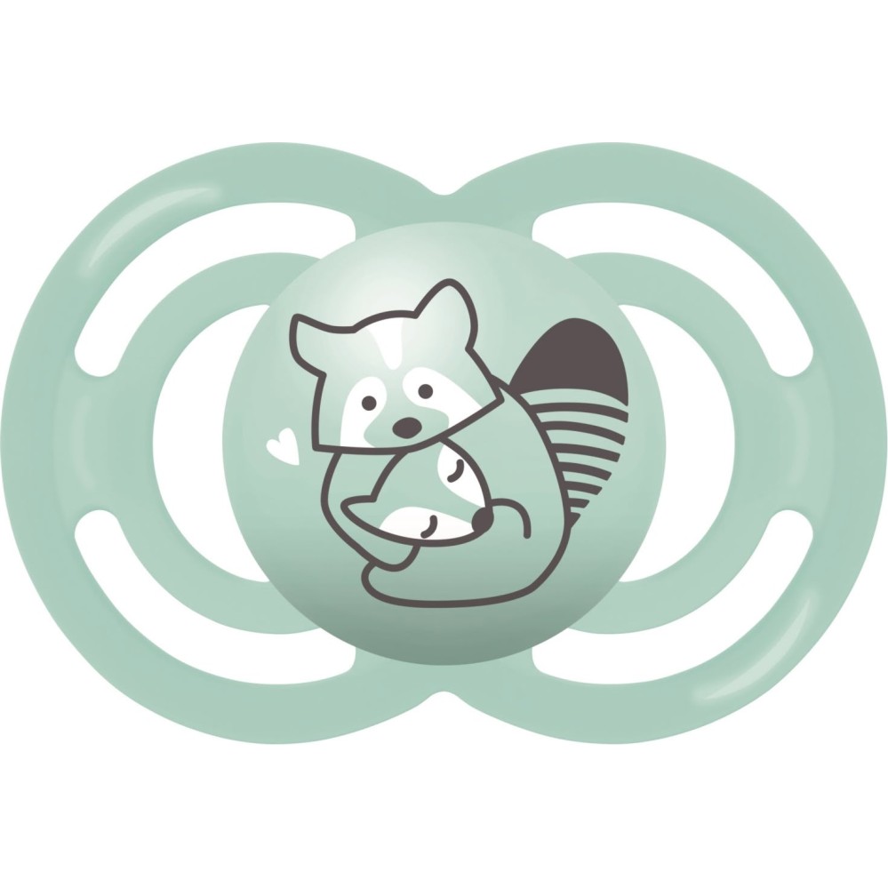 MAM duda varalica - silikon Perfect 16+ mes., 1 kom sort 381584