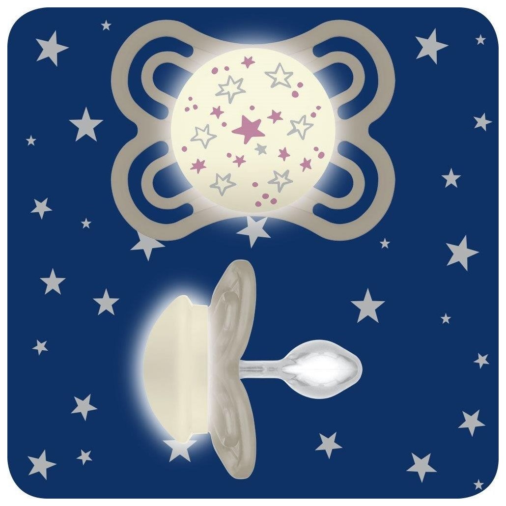 MAM tolažilna duda - silikon Perfect night 2-6 mes. 1 kos sort 638060 MAM tolažilna duda - silikon Perfect night 2-6 mes. 1 kos sort 638060