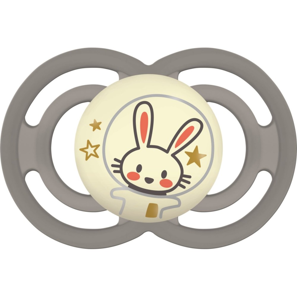 MAM duda varalica - silikon Perfect night 6+ mes.,1 kom sort 638077